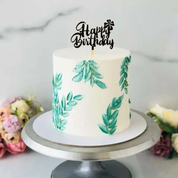Beautiful truffle cake
