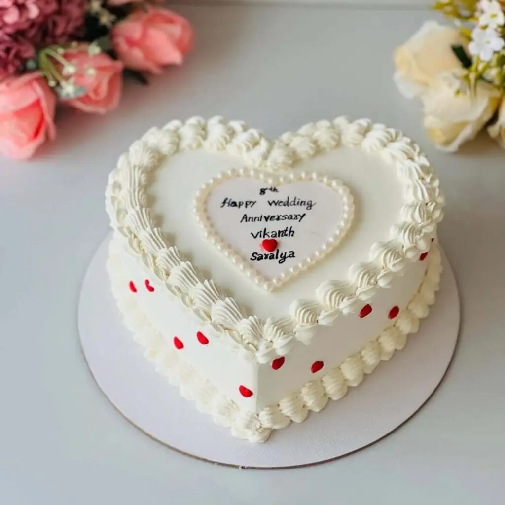 Heart Theme Cake