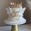White Cake with crown